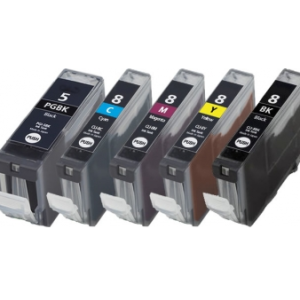 Canon pixma IP5300 inkt cartridges CLI-8 / PGI-5 set 5 stuks Compatible