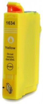 Epson WorkForce WF-2660DWF cartridges T16 XL Yellow (T1634) Compatible