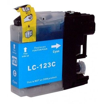 Huismerk Brother MFC-J4410DW inkt cartridges LC-123 Set 4 Stuks