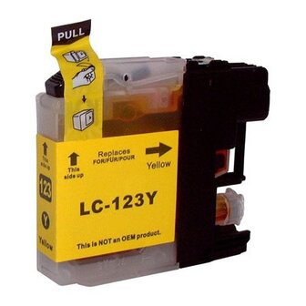 Huismerk Brother MFC-J4410DW inkt cartridges LC-123 Set 4 Stuks