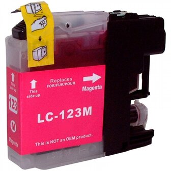 Huismerk Brother MFC-J970DW inkt cartridges LC-123 Set 4 Stuks