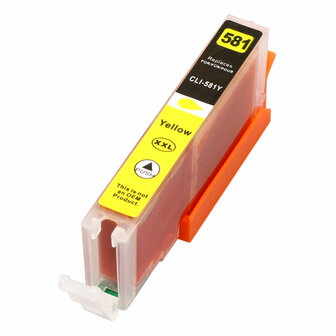 Canon pixma TS9551 inktcartridges CLI-581 XL Yellow Compatible