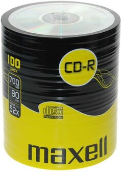 Maxell CD-R 700 MB 100 stuks