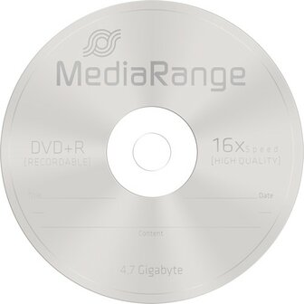 MediaRange DVD+R 4.7 GB 100 stuks