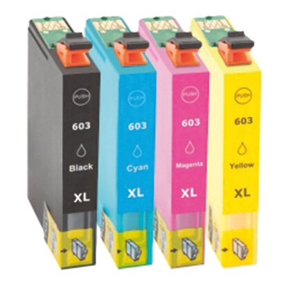 Epson Expression Home XP-2105 inkt cartridges 603 XL Set 4 Stuks compatible