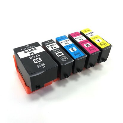 Epson Expression Premium XP-6000 inkt cartridges T202 XL Set 5 Stuks compatible