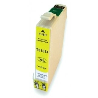 Epson Expression Home XP-102 cartridges T18 XL Yellow (T1814) Compatible