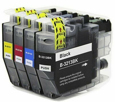 Brother inkt cartridges LC-3213 XL Set 4 stuks huismerk