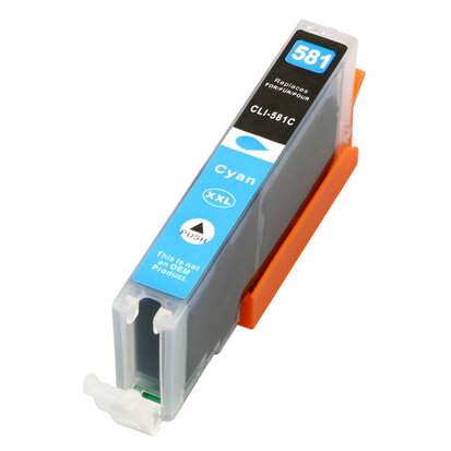 Canon inktcartridges CLI-581 XL Cyan Compatible