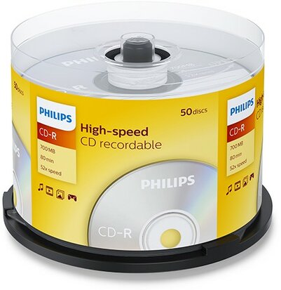 Philips CD-R 700 MB 50 stuks